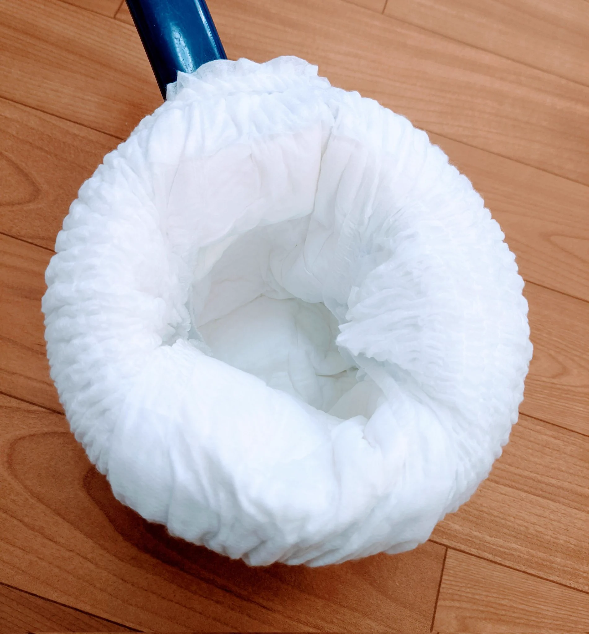 これは使えそう！嘔吐の時はオムツと風呂オケを使用！