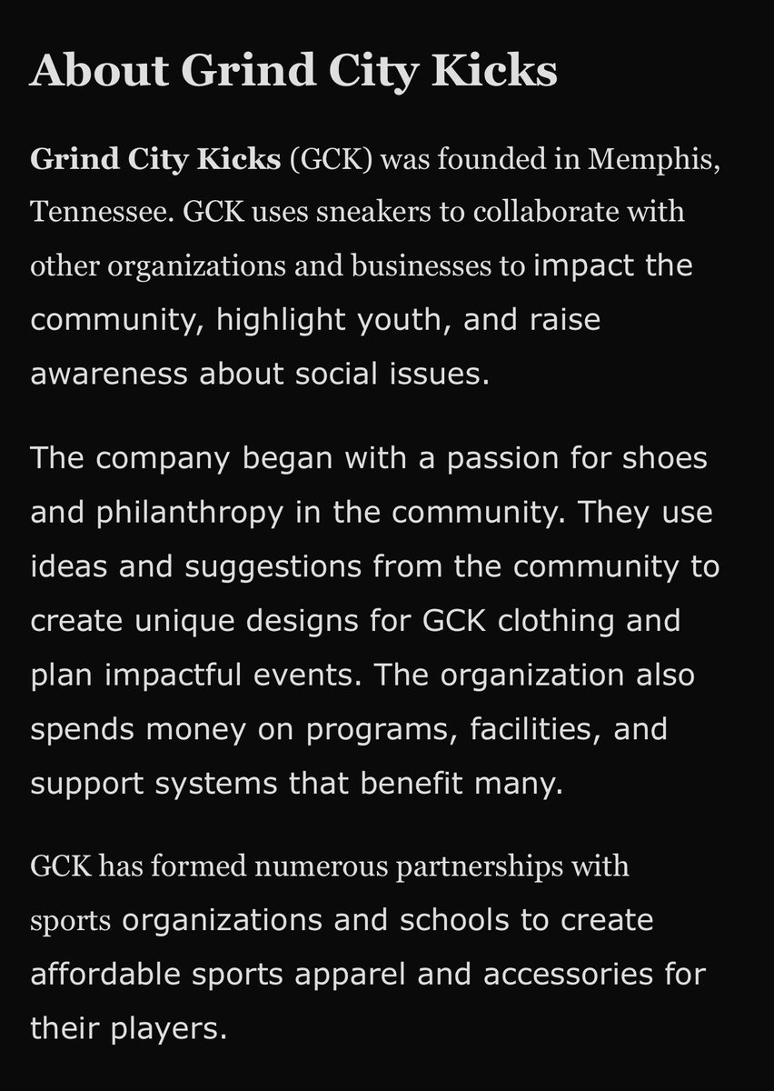 GrindCityKicks's tweet photo. TellersUntold ✅

Thank you for the Feature! ❤️

@TellersUntold 

#grindcitykicks #4thyear https://t.co/fQGne8jTvw