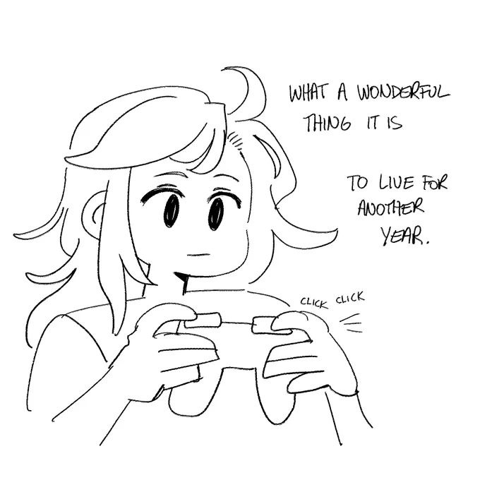 It's my birthday in 15 minutes and I feel like I should be trying to savour how it feels to be this age in this moment, knowing I'll never be this age again, and knowing I'm about to cross a threshold from which there's no return. But I feel peaceful. I'm glad I'm here ✌️ 