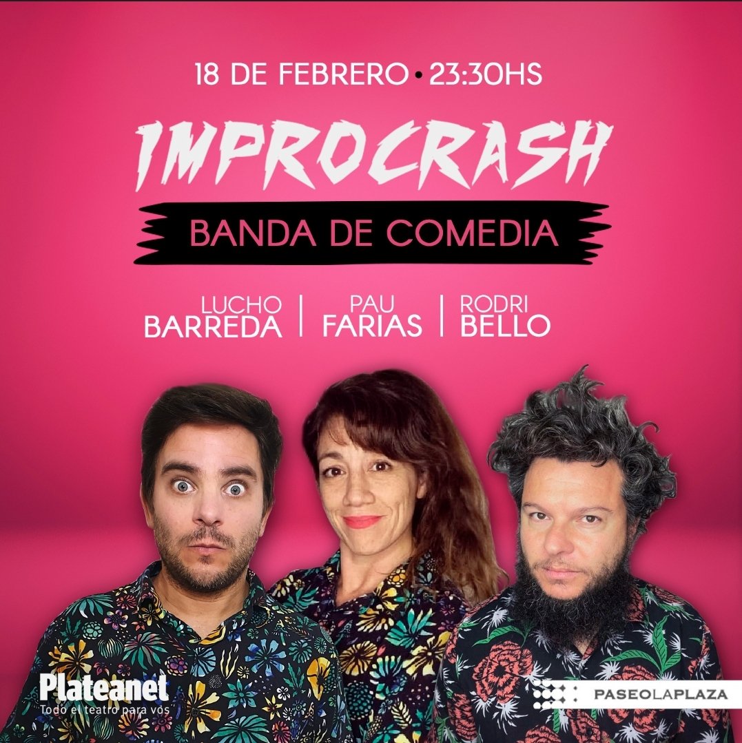 Este Viernes ! Volvemos al @paseolaplazaok y tambien volvemos a la trasnoche! 
Viernes 21 de Enero 23:30 hs en la Sala Picasso. 
Estamos cumpliendo 17 años. Queremos que estes ahi! Pedinos el descuento del 40%!
Entradas x @plateanet 
Te esperamos.