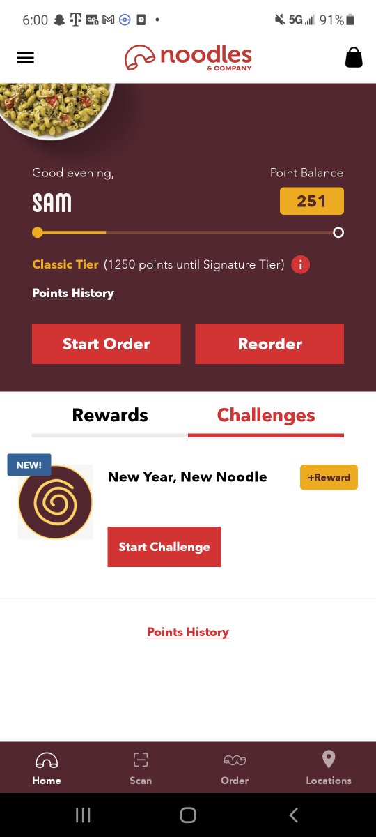 Noodles & Company Twitter