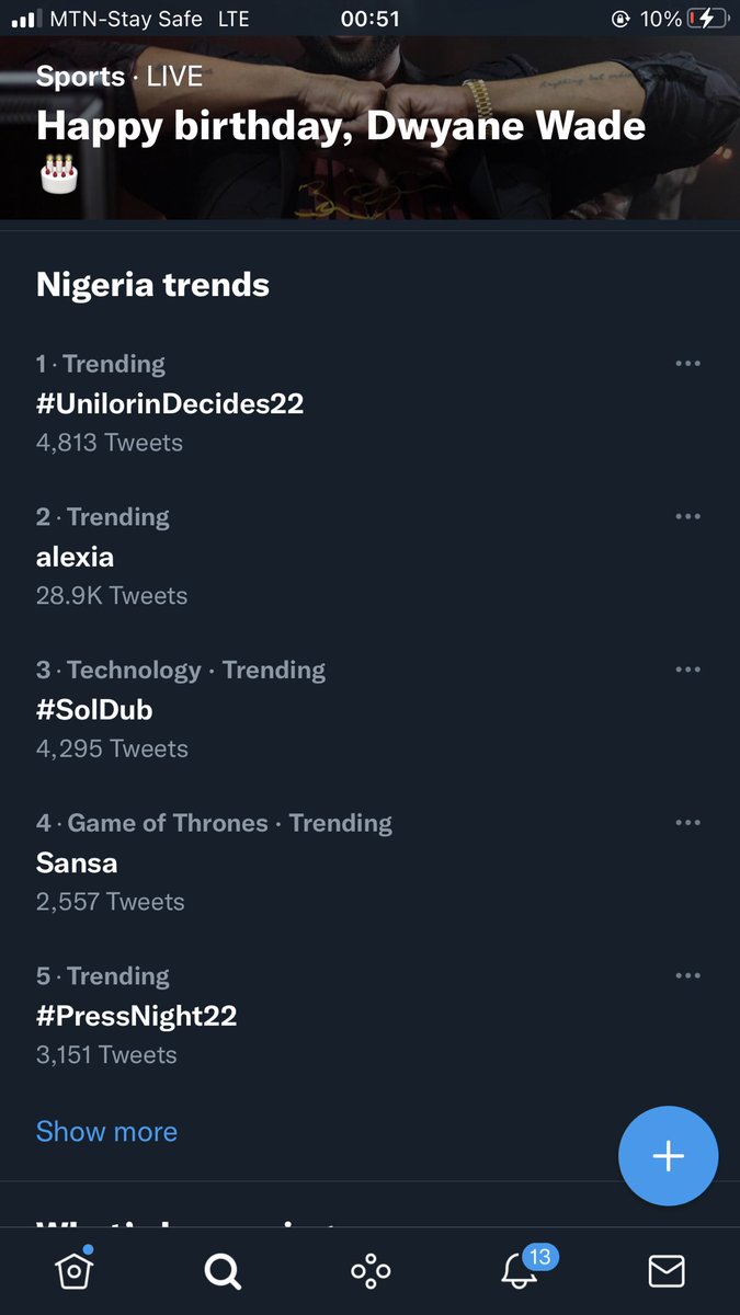 Number one in Nigeria 😍♥️

#UnilorinDecides22 #PressNight22