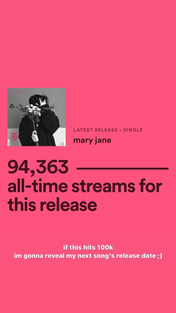 PortalGNineBR's tweet photo. 🗂️ #OFICIAL | 16.01.22 — af1gnine nos stories do Instagram.
"Se Mary Jane chegar em 100k eu irei revelar a data da minha nova música ;)"
#GNINE #AF1 #KHH #KRNB https://t.co/YQys6cHWLo
