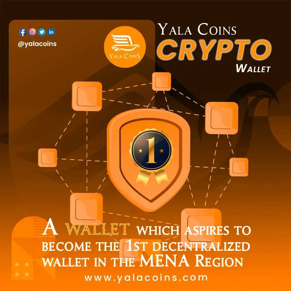 CoinsYala's tweet photo. We aspire to be 1st decentralized wallet in the MENA region 😍😎🤑❤️
.
.
.
.
Start now by visiting our website and subscribing! 
.
#crypto #CryptoNews #Bitcoin #cryptocurrency #BTC  #Wallet #altcoin #investing
#digitalcoin #UAE #markets #business #dubai #menaregion #MiddleEast https://t.co/EFHJQTMagE
