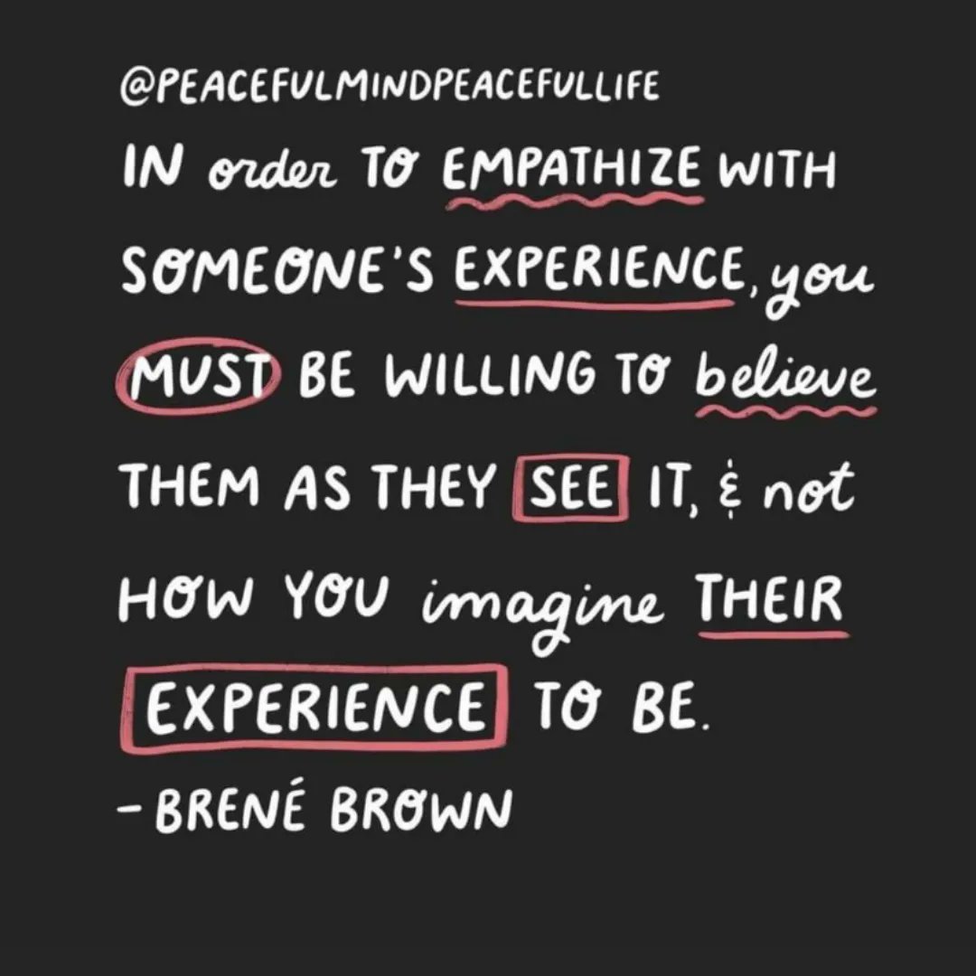 This! ❤️
📷 @peacefulmindpeacefullife
#restorativepractices #SEL #traumainformed #empathy