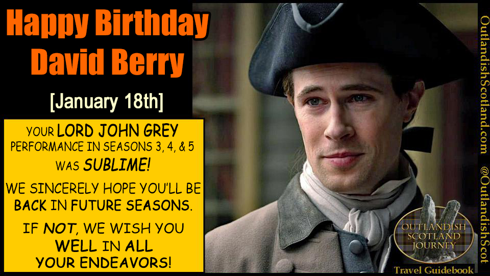 OutlandishScot's tweet image. Happy #Outlander Birthday to David Berry! It’s a Lord John Grey rerun day! #DavidBerry #LordJohnGrey @BerrysBeefsteak @DavidBerryFans