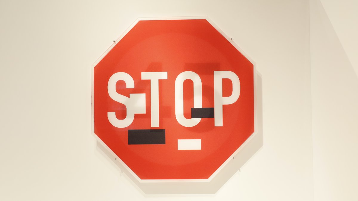 The stop sign from our CVPR18 and WOOT18 paper on physical adversarial examples is on display at @DHMDresden AI exhibit! 
w/ <a href="/EarlenceF/">earlence</a>, @ivanevti, <a href="/yoshi_kohno/">Tadayoshi (Yoshi) Kohno</a>, <a href="/dawnsongtweets/">Dawn Song</a>, <a href="/atulprakash/">Atul Prakash</a>, <a href="/florian_tramer/">Florian Tramèr</a>, Kevin Eykholt, Chaowei Xiao, Bo Li arxiv.org/abs/1707.08945