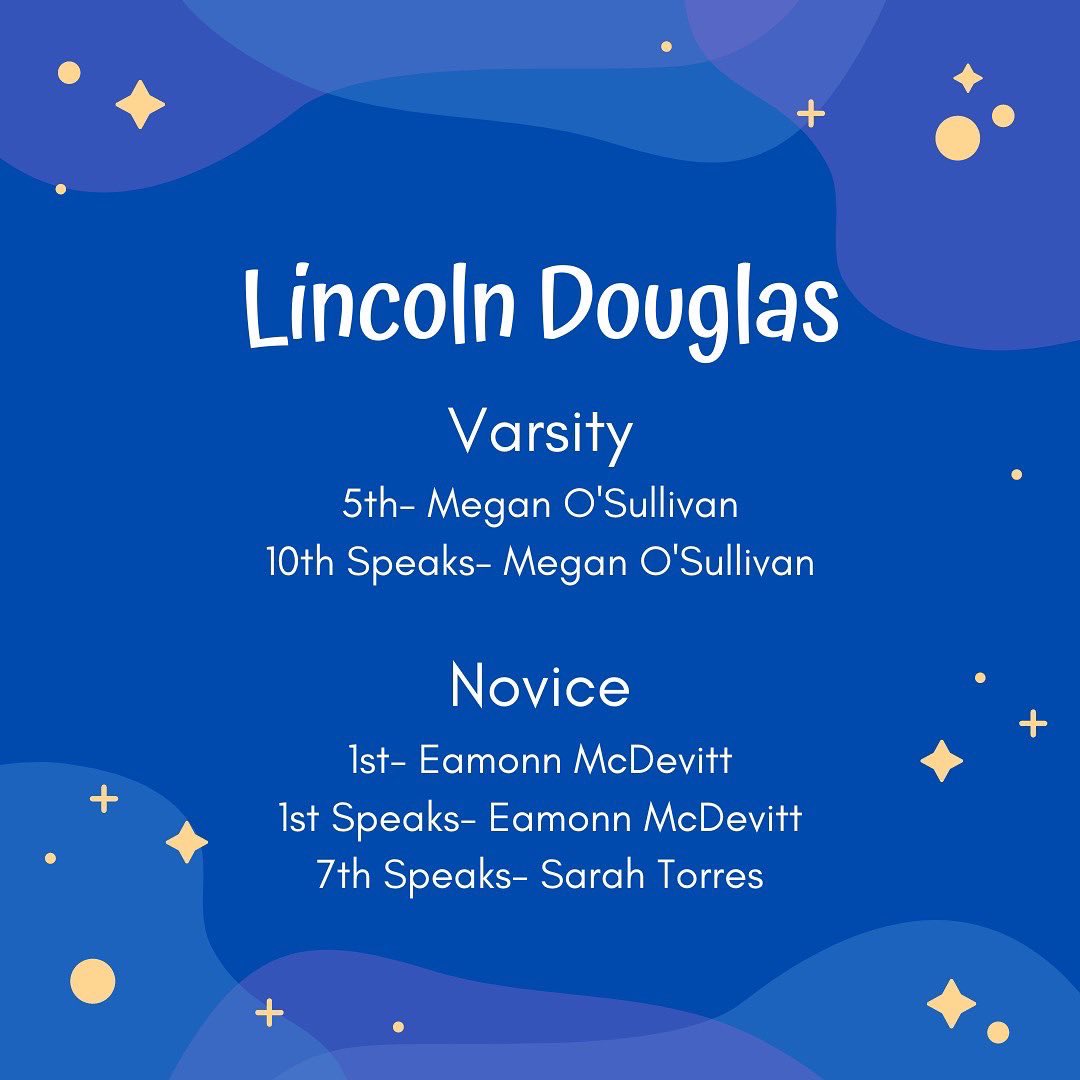 We are so proud of our debaters who competed this past Saturday at Palatine’s virtual tournament! Congratulations to all who competed and thank you to @palatinehsdb8 for hosting💙💛#d230 #roadtostate #WinTheDay