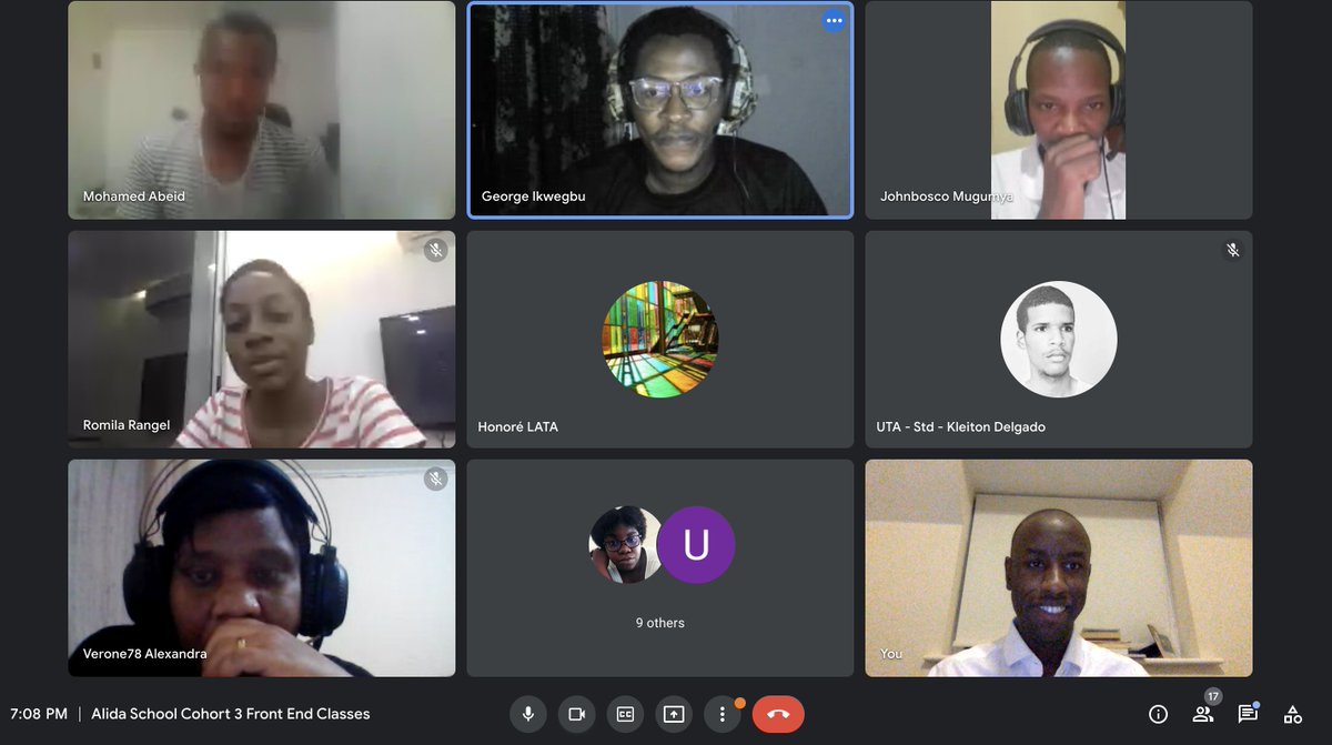 alida_school's tweet photo. First Class of the Front End Development Course
We welcomed today our third cohort.
A bright group of upcoming software developers across Africa 🇰🇪🇳🇬🇺🇬🇨🇻🇦🇴🇿🇲🇹🇬🇨🇲🇲🇿

 #FrontEndDevelopment #BackEndDevelopment 
#WebDevelopment #FullStackDevelopment #AlidaSchool https://t.co/9ZA2wfQyqj