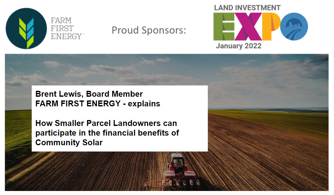 FarmFirstEnergy's tweet image. We enjoyed sharing how smaller parcel landowners can benefit from Community Solar.  We'll see you again in 2023! @LandExpo 

#agriculture #landexpo22