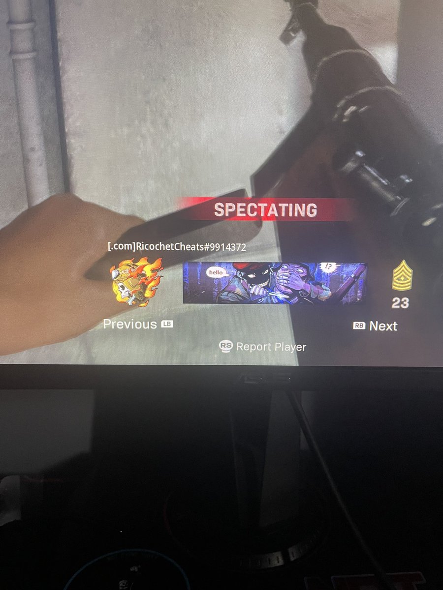 Mattbakaa's tweet photo. @Activision Fix your dumb ass game first stop worrying dumb shit https://t.co/i3EhmIQ8bq