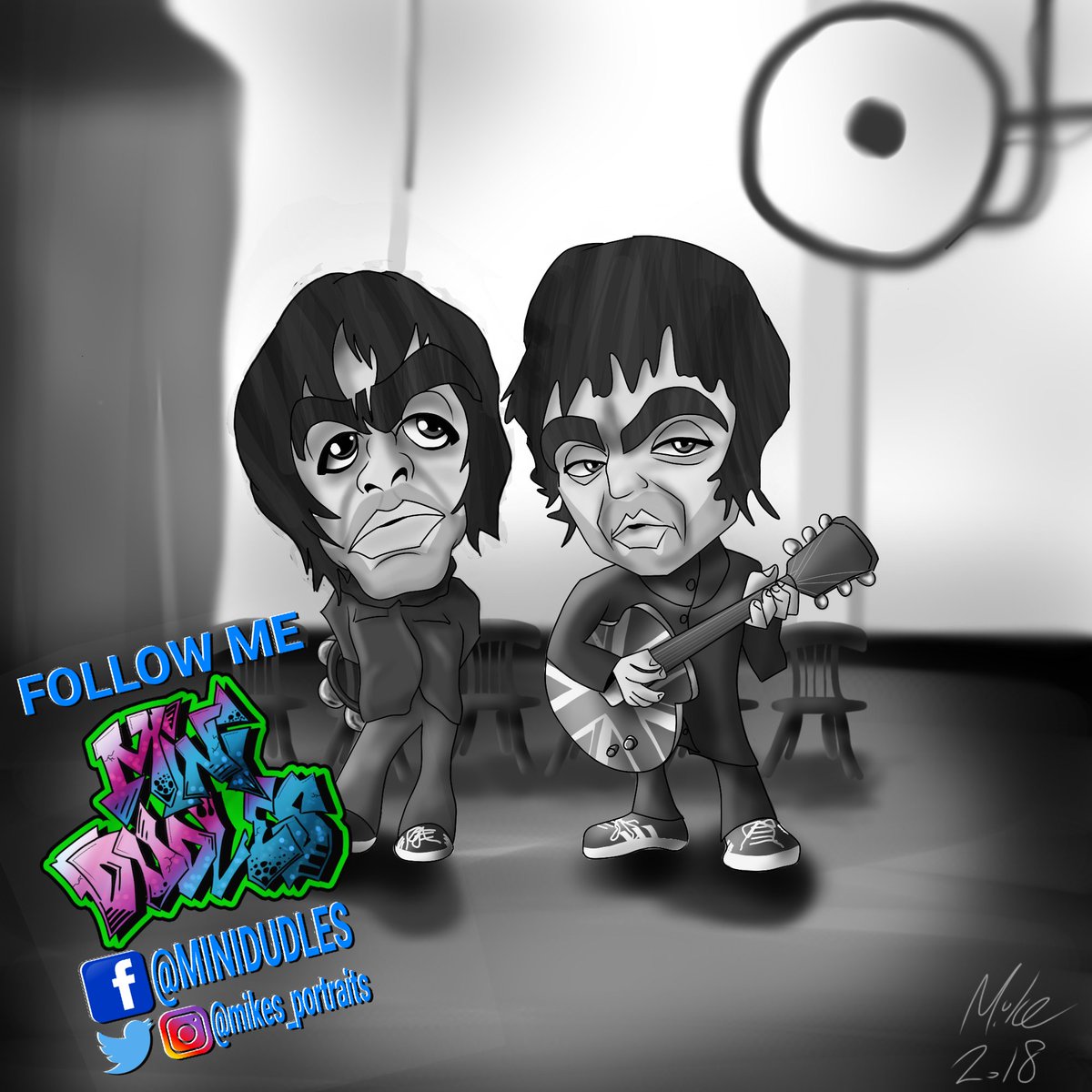 Mikes_Portraits's tweet photo. Oi oi @NoelGallagher hope like my Caricature big man. Give us a cheeky retweet if you like it 😎👍  @oasis @Oasis_Newsroom @oasisfansclub @OasisFandom @OasisFanssss #oasis #rocknroll #stoptheclocks #supersonic #indiemusic #wonderwall https://t.co/Lwlxl0cKoN