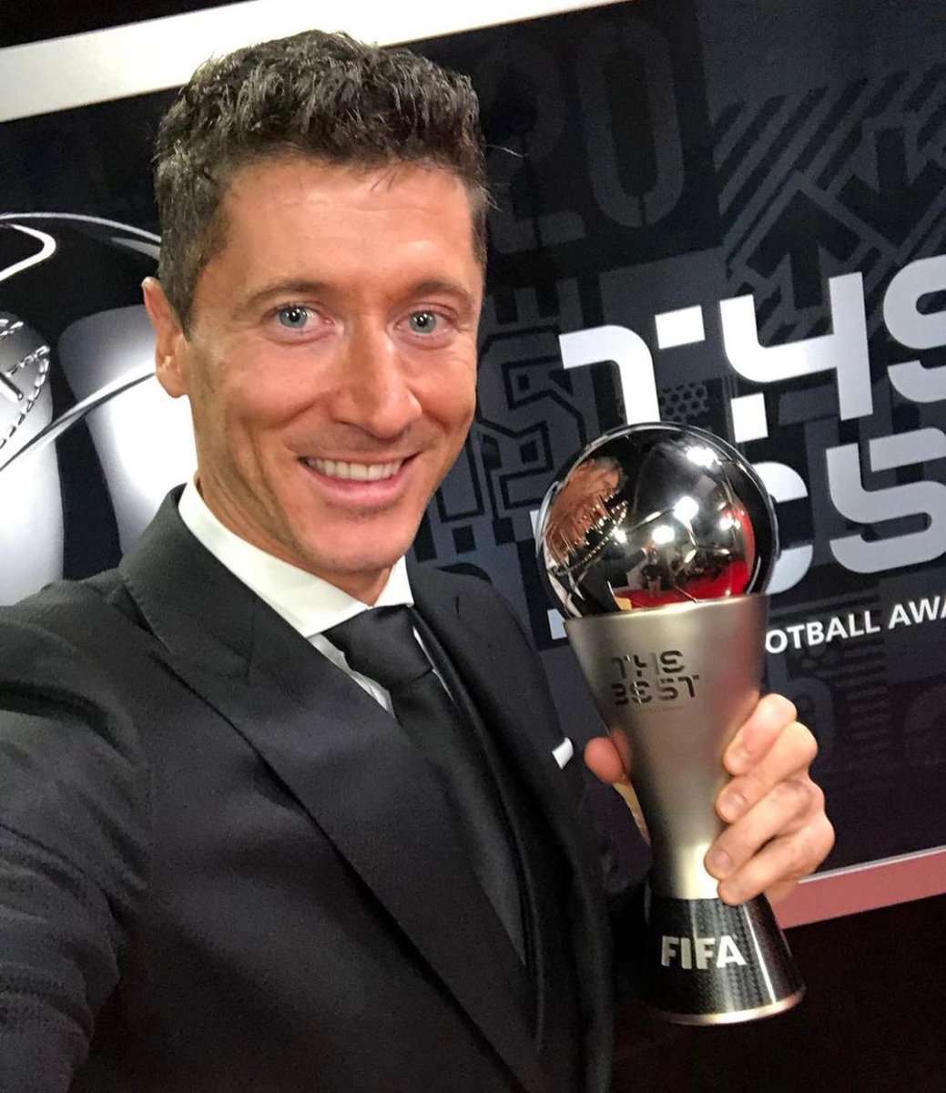 Robert Lewandowski Bags Second FIFA Best Award 