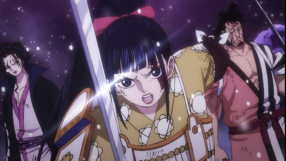 animalsofOP's tweet image. kiku showing us what it means to be a samurai of oden 💪🏼💪🏼💪🏼