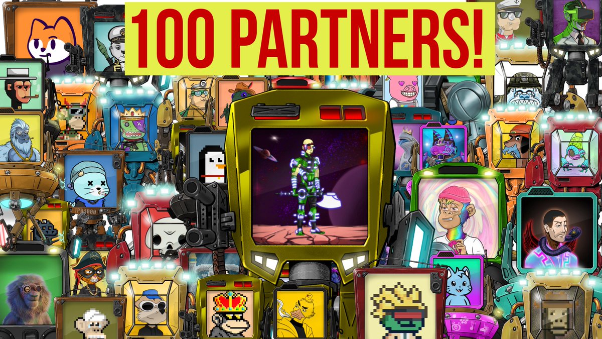 TheInfungibles's tweet photo. It is truly poetic that the legendary @BitBrawlio is our 100th partner, as their game inspired us to make Metaverse Mechas. The brawlers get an arena bonus and WL spots, and will surely be tough to beat.
Welcome Brawlers!
And thanks to all our partners!
🧵👇 https://t.co/HjzlExyVTn