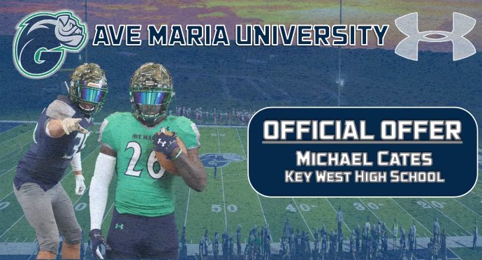M1keCates's tweet photo. Blessed to receive an offer from Ave Maria University. 🙏🏽 https://t.co/axZpGmia9b