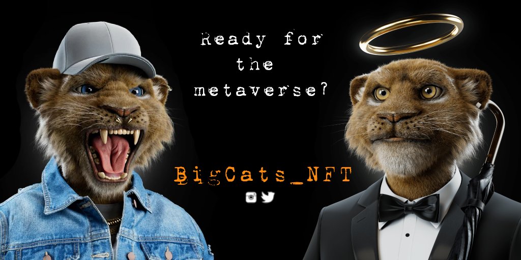 URTH4's tweet photo. Massive metaverse project coming sometime soon. Dont miss out on this one! @bigcats_nft for more info. https://t.co/6BLIbXmqHU