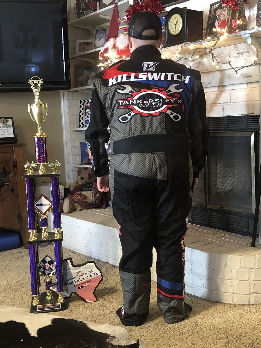 This is what a “Rookie of the Year” looks like! Way to go son!! 🏎💨🏁7️⃣3️⃣❌🤘🏼❤️