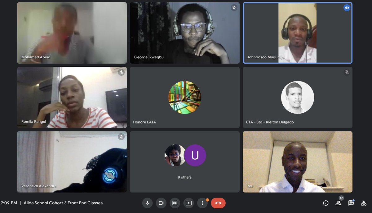 alida_school's tweet photo. First Class of the Front End Development Course
We welcomed today our third cohort.
A bright group of upcoming software developers across Africa 🇰🇪🇳🇬🇺🇬🇨🇻🇦🇴🇿🇲🇹🇬🇨🇲🇲🇿

 #FrontEndDevelopment #BackEndDevelopment 
#WebDevelopment #FullStackDevelopment #AlidaSchool https://t.co/eIL0QI8hIE