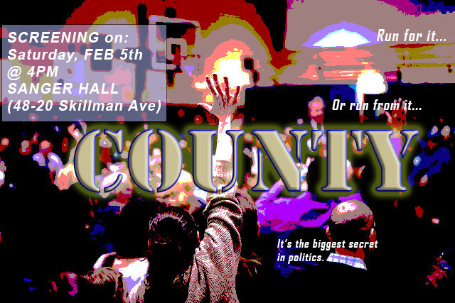 QueensForBernie's tweet photo. Check out this documentary, "COUNTY" about County Committee, local politics &amp; grassroots activism in NYC. It screens on Saturday, FEB 5th at Sanger Hall in Queens: https://t.co/sCfyv3RKVt

RSVP: https://t.co/qn16mdwKeR 

@NewReformersNY @RepMyBlock @RepYourBlock @newkingsdems https://t.co/CCXkIOV9r4