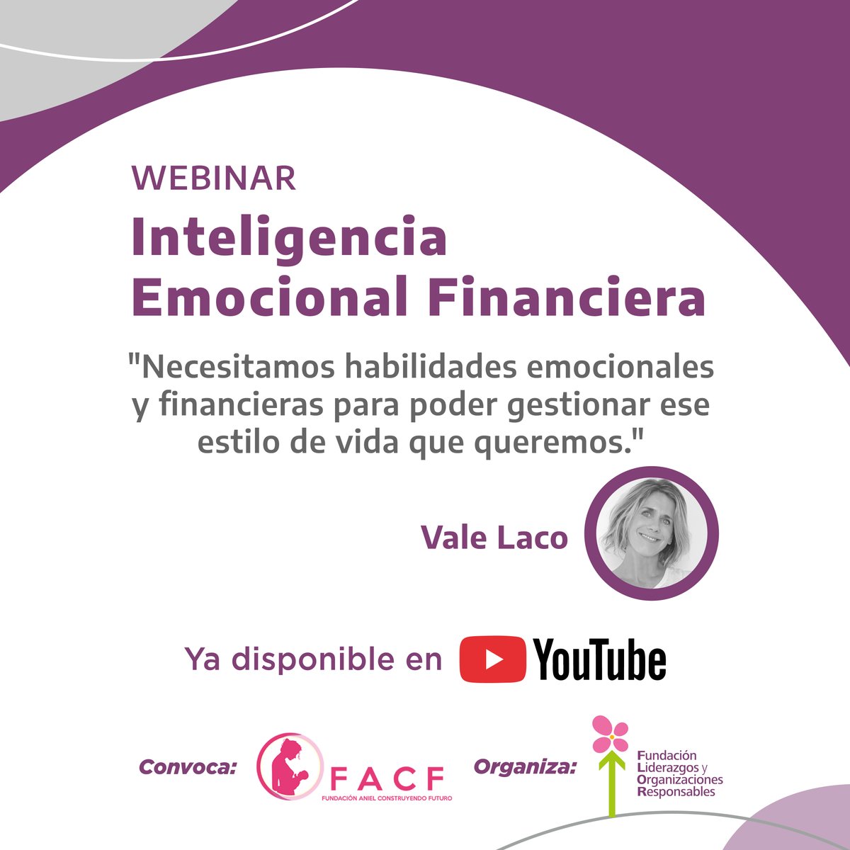 FundacionFLOR's tweet photo. 🤔¿Cómo es tu relación con el dinero hoy en día? ¿Qué podrías hacer para convertir al dinero en un aliado? 

👉En este webinar, respondemos estas y más preguntas! 

🤩¡Te invitamos a escucharlo! https://t.co/vNogI03Fvk https://t.co/txVCWWnXHJ