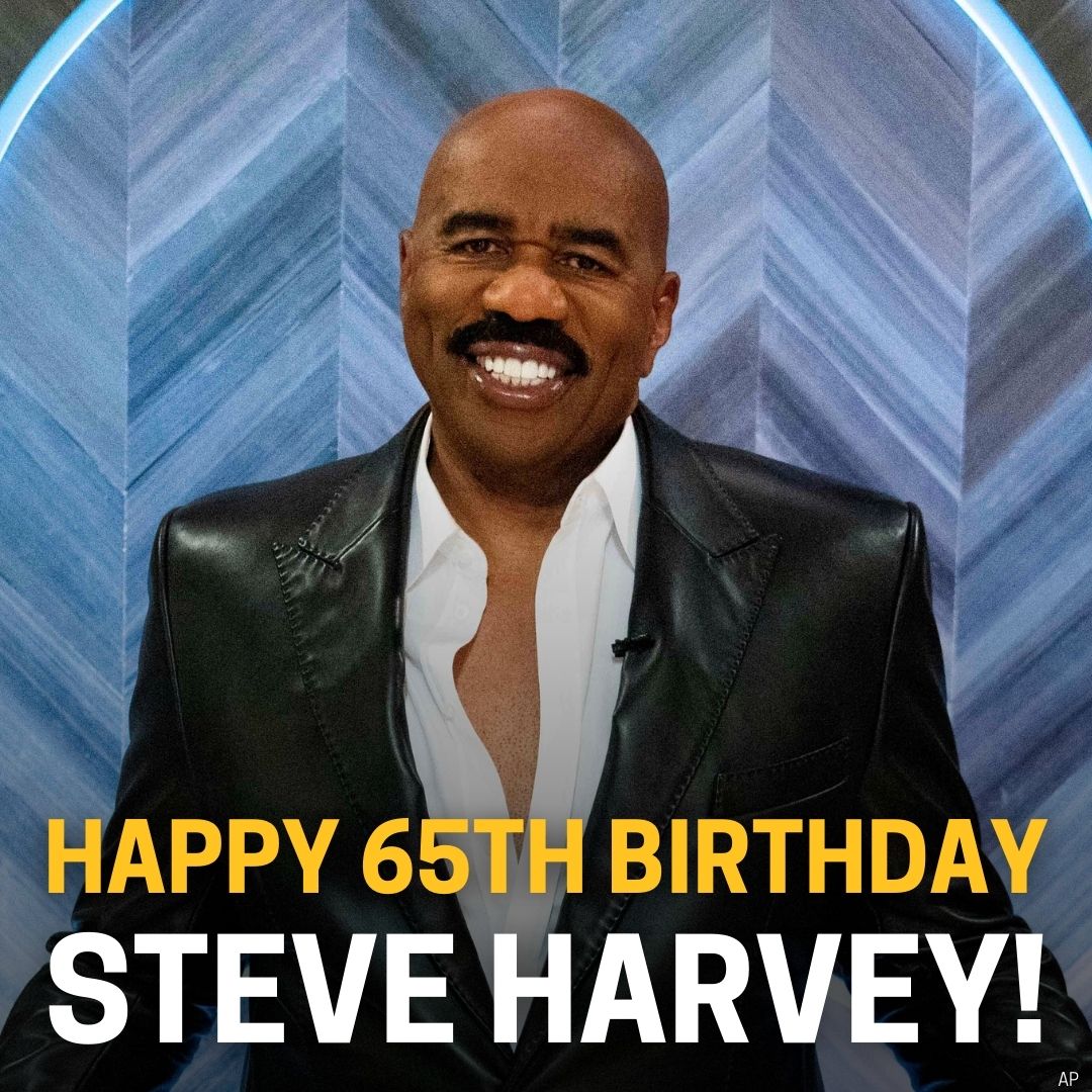 Happy 65th birthday to Steve Harvey! 