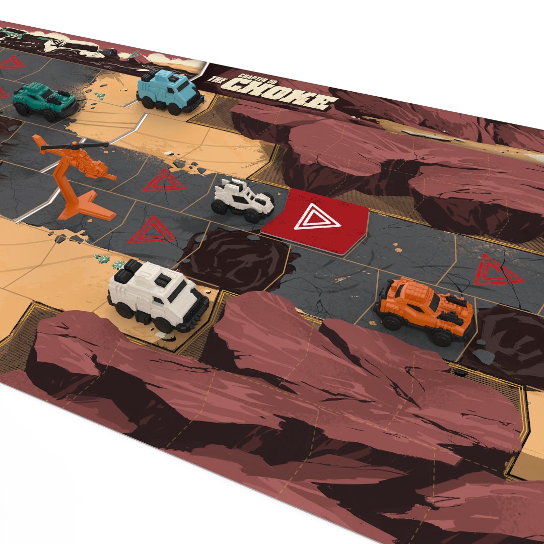 RestorationGame's tweet photo. 🚨 Board Game Media🚨

We're launching our Thunder Road: Vendetta campaign next Tuesday. If you'd like to get an interview, podcast appearance, or advanced information on the game, please reach out to suzanne@restorationgames.com. https://t.co/T8CLelGAGp