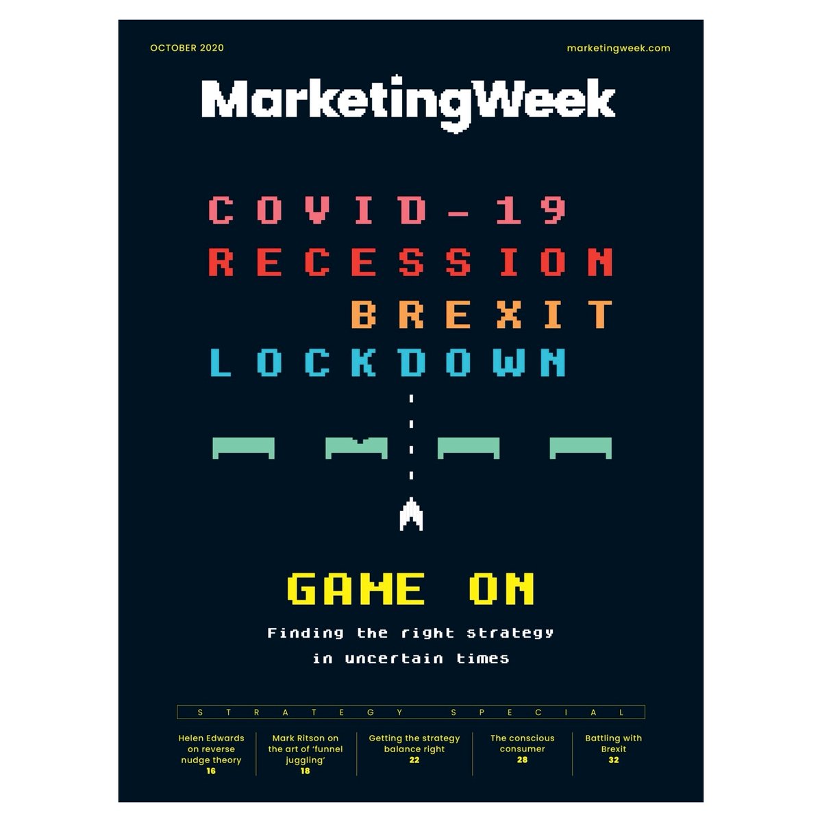 In the running for the next Cover of the Year – B2B shortlist is: 

✫ Game On
✫ Russell Parsons, Lex Guerra
✫ Marketing Week

Read what #MarketingWeek has to say about the cover on our website 

To vote head to bsme.com/event-registra…