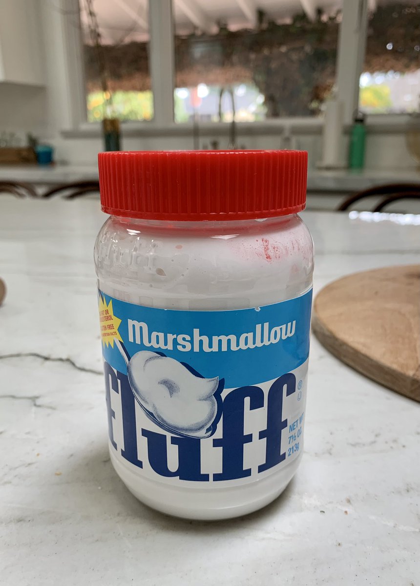 mw_fleming's tweet photo. @pepsifresca @coachparksrugby no backyard rink and Pats not playing. Still can eat my feelings with some Northeast flavor. #fluffanutter https://t.co/uuNKHjIHLl