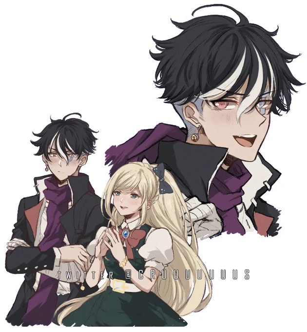 Hair down Gundham 😳 