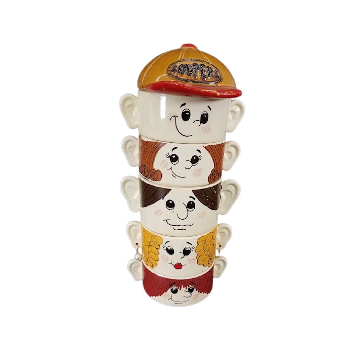 JunkYardBlonde's tweet photo. Vintage Stacking Soupers Family Soup Bowls, Made in Japan, Set of 5 plus LID https://t.co/SmcpbK1eCI #Etsysellsvintage #JunkYardBlonde #Gotvintage #SetOf5 https://t.co/J5m972yklV