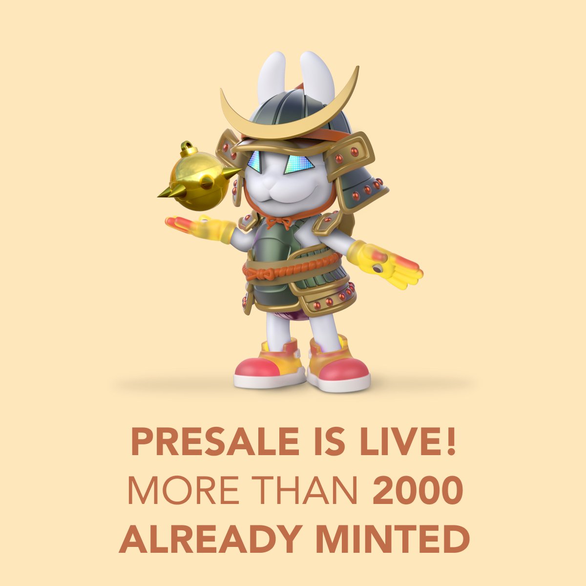 WhiteRabbit_xyz's tweet photo. The presale is live! 

More than 2.000 minted in the first 2 hours! 

Minting on presale requires a Mint Pass, limited amounts have been distributed in Discord and some are selling on OpenSea (link in bio).

Grab your Mint Pass and join us at https://t.co/ZhmMEoOXVt

#NFT #NFTs https://t.co/EgwtglQxfp