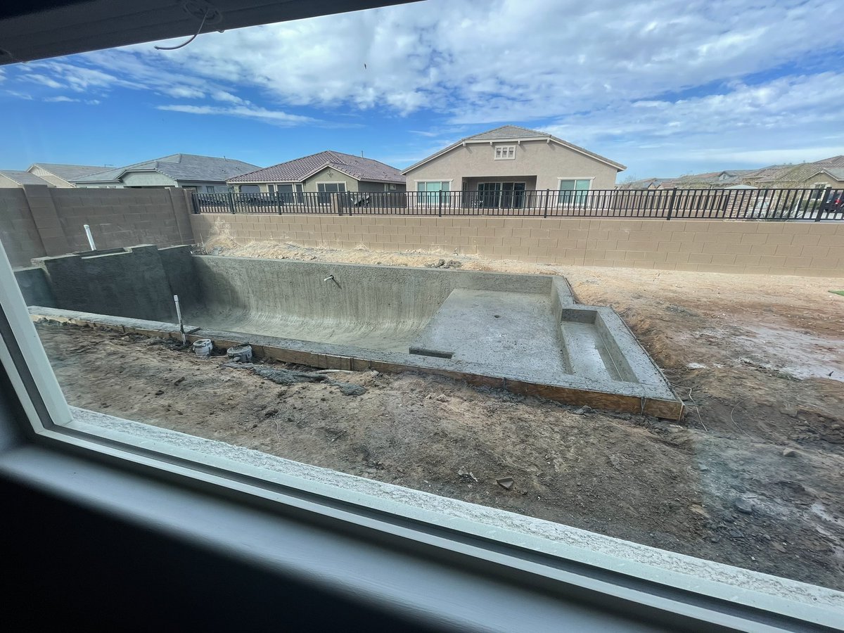 Blazed24359560's tweet image. Our pool got shotcreted today!!  Hoping to be ready for a swim by the end of next month 🥰 
#presidentialpools #custompool #nauvoostation