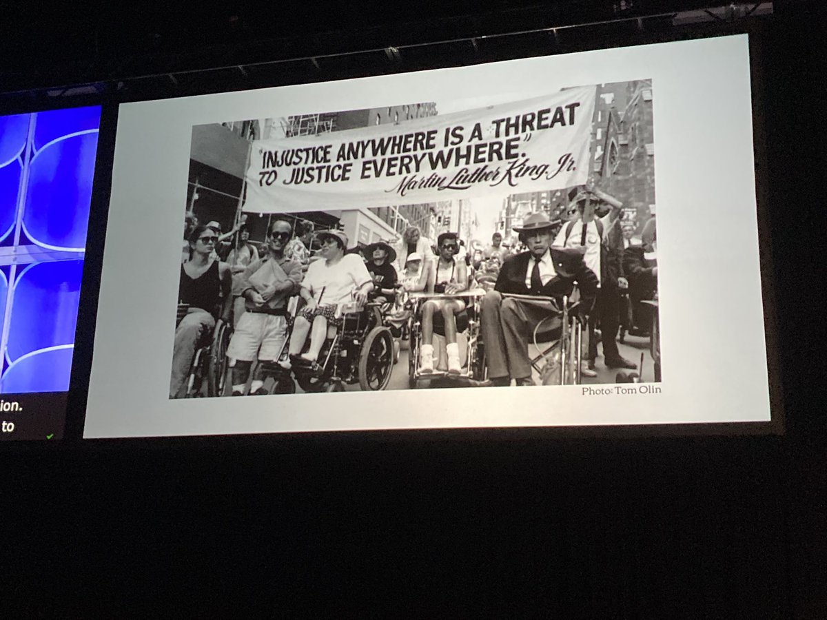CECMembership's tweet photo. “It is fundamentally about shifting power and dismantling structures and systems of oppression. I don’t want his legacy to only be conveyed without his radical vision.” - Dr. Kaler-Jones #CEC2022 #MLKDay https://t.co/6rI2ZPC3mO