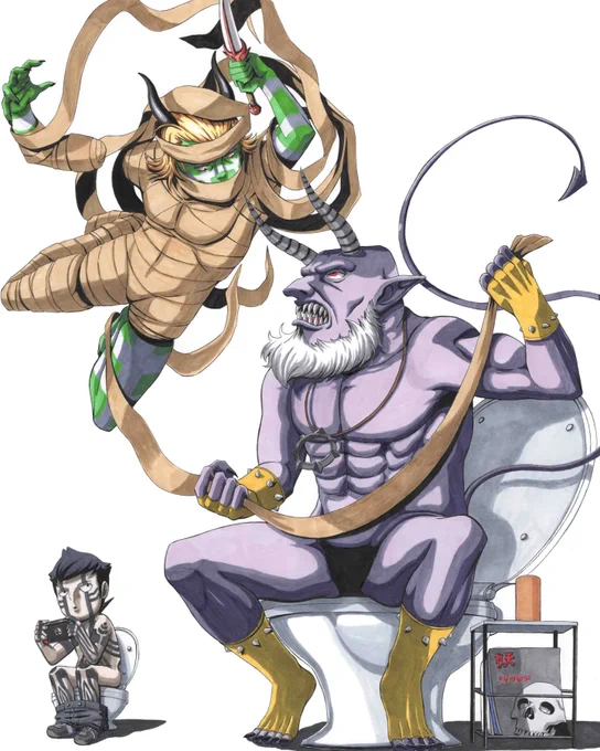 【真女神転生ア一トポスター】
Shin Megami Tensei Art Prints
2022年1月20日🇯🇵
1/19/2022 🇺🇲

Limited Edition Premium Glossy Photo

#真女神転生 #メガテン #アート #漫画 #イラスト #SMTV #ShinMegamiTensei #art #illustration 