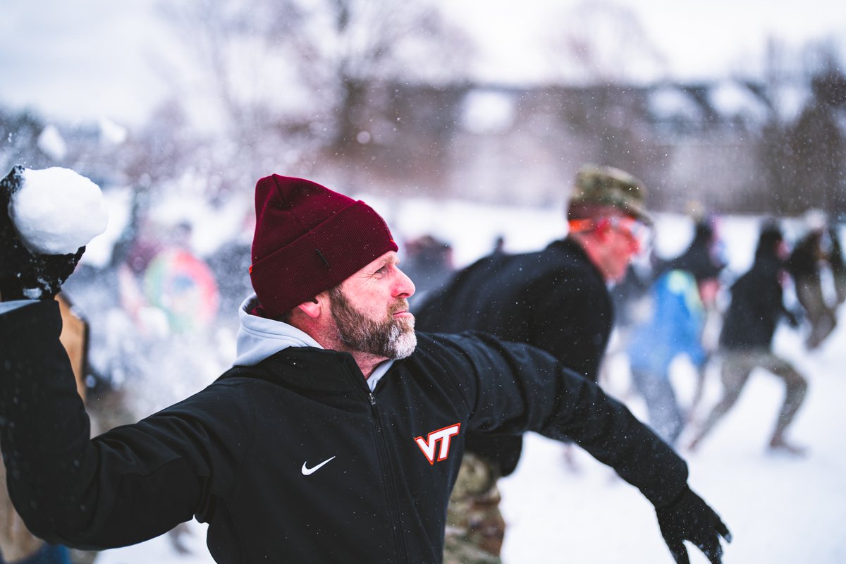 HokiesFB's tweet image. Coach vs. everybody 😂