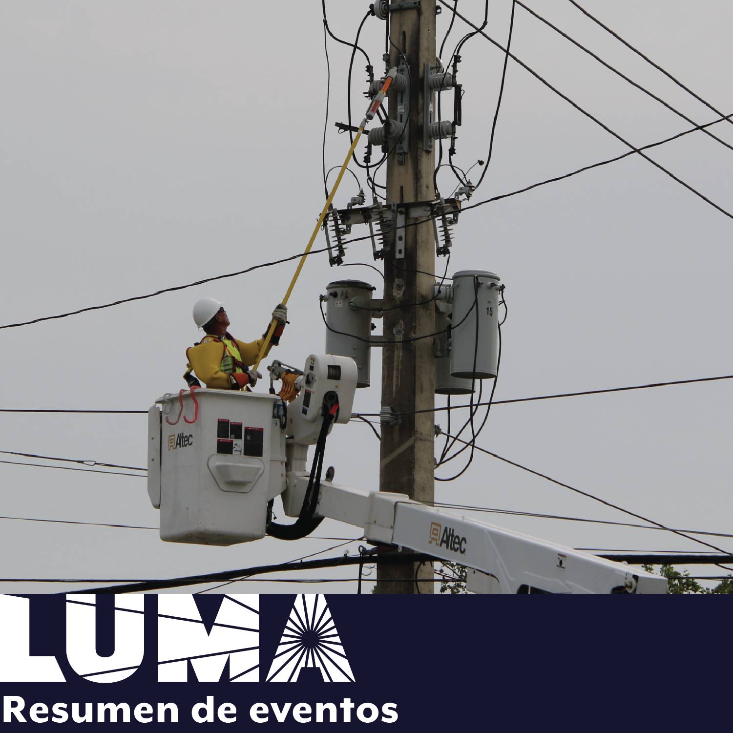 LUMA Puerto Rico on Twitter "Continuamos trabajando en Aguadilla
