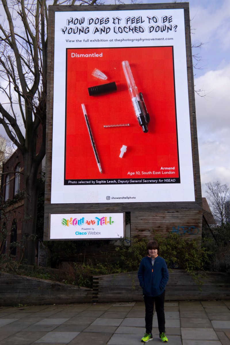 #edutwitter friends, if you haven't registered for #myphotomyfeeling it's not too late, we have extended the submission date to 24 Feb👌📸
Reg showandtellphoto.com/exhibition and your students could have their photo chosen by a celebrity judge and put on a billboard just like Armand's 🤩