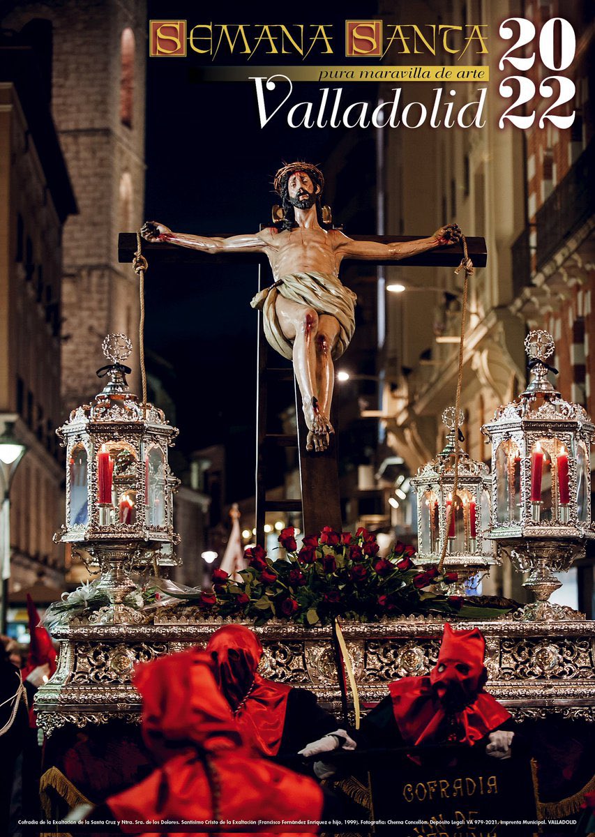 Javi_alonsoc's tweet photo. “Autoridades civiles y religiosas, cofradías de Semana Santa de Valladolid,medios de comunicación y pueblo fiel,el cartel anunciador de la Semana Santa de 2022 es una mirada hacia DELANTE,
VALIENTE, COMPROMETIDA, es una invitación al ENCUENTRO.”

🖋 @IamJavierLuna https://t.co/QgmldA65gE