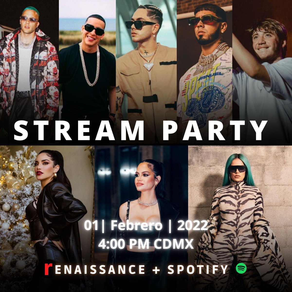 Soy_KarelyGlz's tweet photo. ¡Sorpresa! Varios Fandoms nos unimos y hemos creado una Streaming Party en Renaissance.

El día 1 de Febrero a las 4:00 pm cdmx se llevará acabo. ¡Únete!👇🏻

🔗 https://t.co/vqzrCfxcnK https://t.co/DP9ATr0Zvx