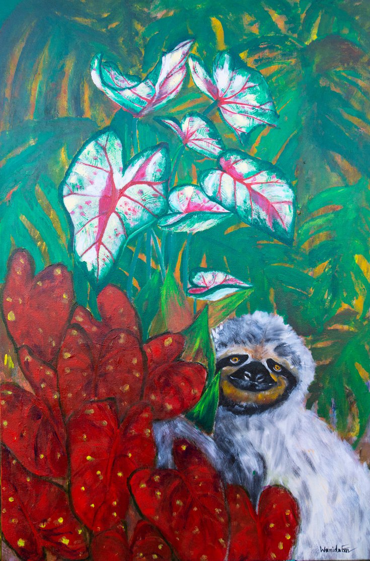 artfinderlatest's tweet photo. Loving You Slowly (… by @WanidaEm #acrylic #painting #art https://t.co/yHwAXMxXRV @artfinder https://t.co/GzV4JdJp0p