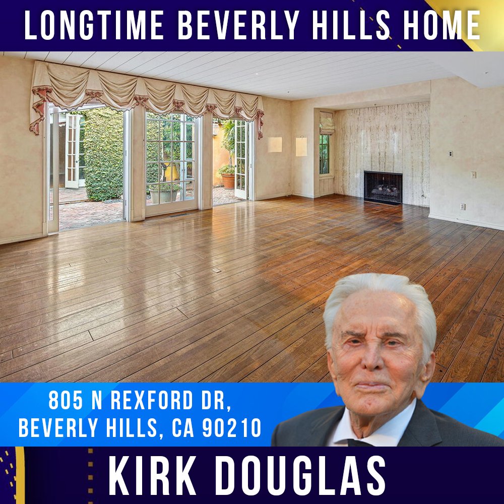LowellVanderblt's tweet photo. #CelebrityRealEstate
Longtime Beverly Hills Home of the #LateKirk Douglas Quickly Sells Over Ask

Each of the 4 bedrooms are en-suite. Large sliding glass doors create a seamless indoor/outdoor feel, while showcasing the beautiful https://t.co/kHGA8ynPoZ