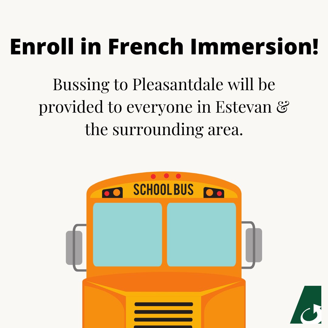 PDaleSchool's tweet photo. We are now accepting registrations for both regular and French Immersion kindergarten. Bussing is provided for French Immersion students outside our attendance area. Please call the school for more information. 306-634-4210. #pdale #family #French #English #kindergarten https://t.co/dkn2zbMW4K