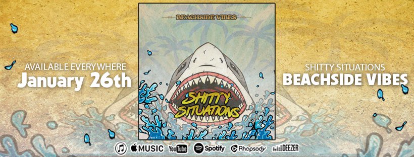 BeachsideVibes1's tweet photo. Next week! Jan 26th! Make sure to get it! #beachsidevibes #reggaemusic #goodvibesradiostudios #shittysituations https://t.co/2cZ8a8LU1i