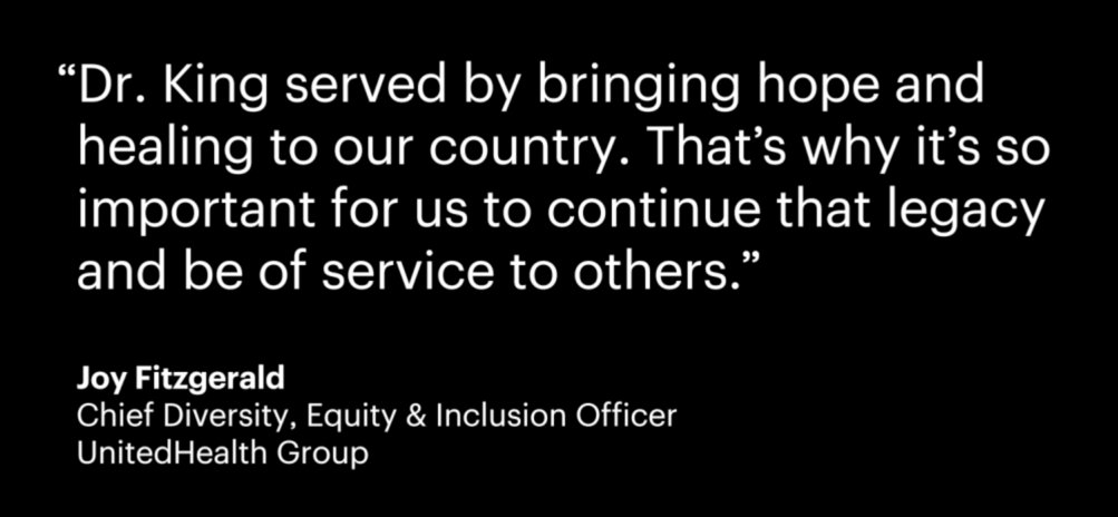 SpeakingJoy_jf's tweet photo. ✊🏽Dr. Martin Luther King Jr.’s legacy of service and leadership continues to this day. Today, we honor him by giving back during a day of service. Comment below how you plan to make a difference. #MLKDay
#martinlutherkingjr
#ihaveadream https://t.co/sxXS3wjyte