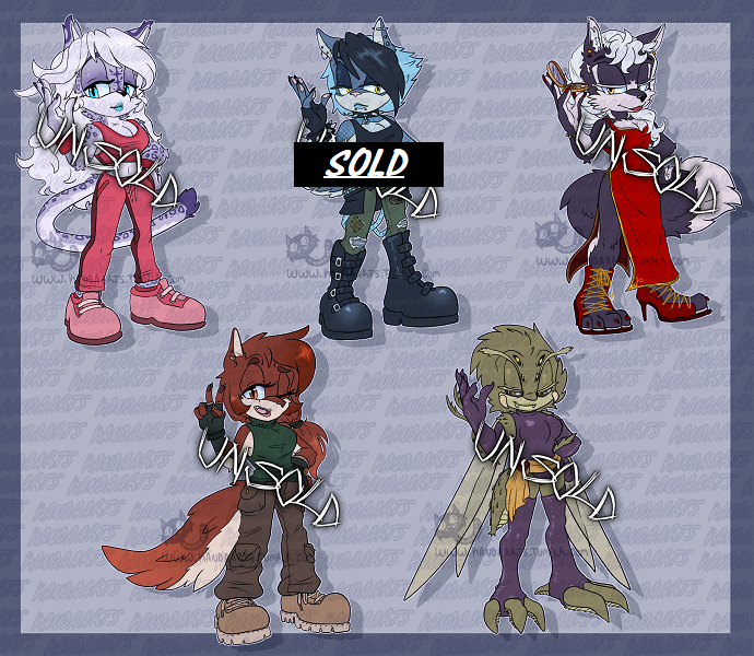 ArtsKanda's tweet photo. These are going for 4⃣5⃣USD each! DM me privately if you're interested!

Trigger Warning: Many Eyes

TOP ROW
Left: Cloud Panther
Middle: SOLD
Right: Luxury Jackal

BOTTOM ROW:
Left: Ethiopian Wolf
Right: Praying Mantis https://t.co/NfBRn7gOqC