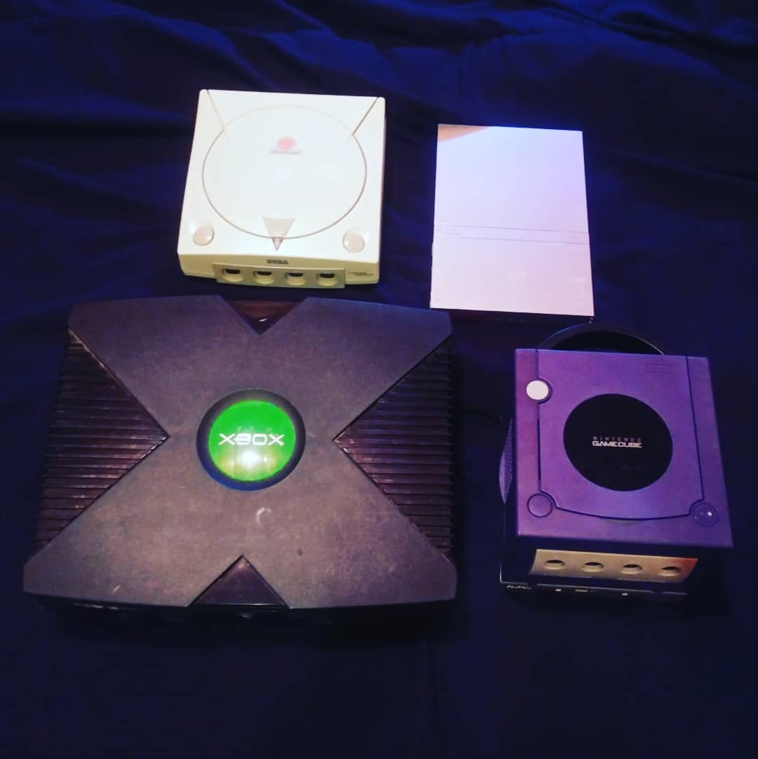 coopercastille's tweet photo. Wasn't expecting mail to be delivered today, but my PS2 came in! This also means I have every major sixth generation game console, wild. #ps2 #slim #sixthgen #Xbox #Dreamcast #GameCube https://t.co/KOFOhpzFUC