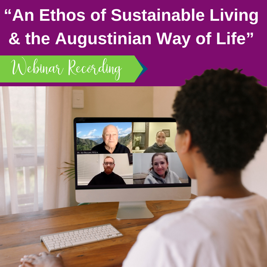 Weren't able to attend this past Thursdays webinar“An Ethos of Sustainable Living and the Augustinian Way of Life”? This webinar was centered on learning about Ecology, becoming more attentive to both the cry of the poor and the cry of the planet. 

View: ow.ly/GUVt50Hwk9f