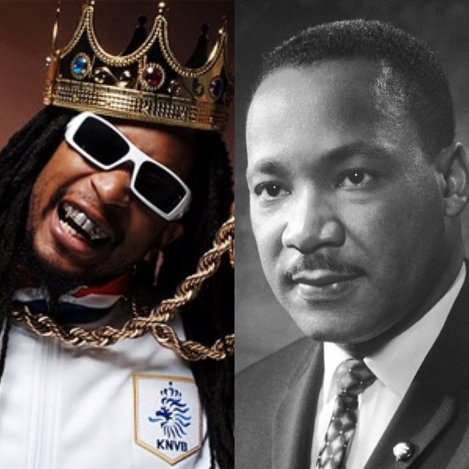 Happy MLK day and happy birthday Lil Jon          