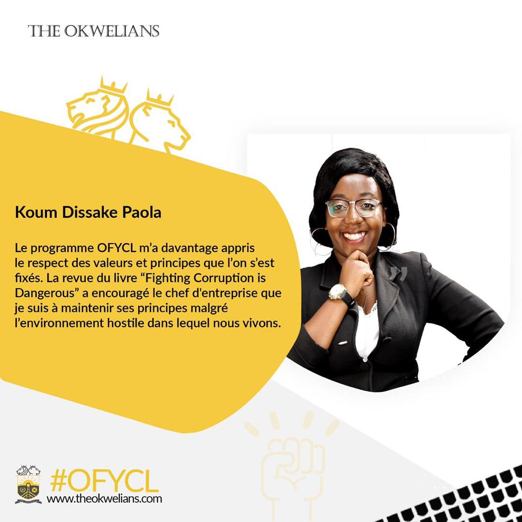 Elles font partie de la promotion Ardingol des Okwelians Fellows et elles témoignent. 
Comme Audrey, Ela, Thérèse et Paola, postulez-ici   theokwelians.com/ofycl-2022/  et venez vivre une expérience singulière et inédite.

#theokwelians
#ofycl2022
#Cameroun